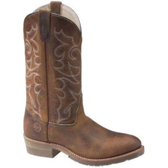 Double H Men's 12" Gel Cell Ice Work Western Boots - Picture 1 of 9